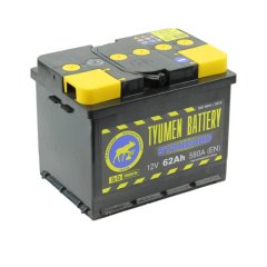 TYUMEN BATTERY Standard 62ач Еuro