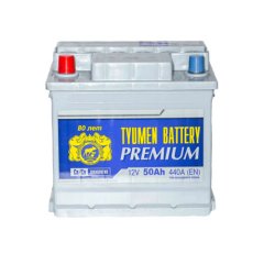 TYUMEN BATTERY Premium 50ач Еuro