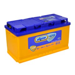 AKOM . 100ач Еuro