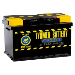 TYUMEN BATTERY Standard 72ач Еuro